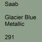 Preview: Saab, Glacier Blue Metallic, 291.